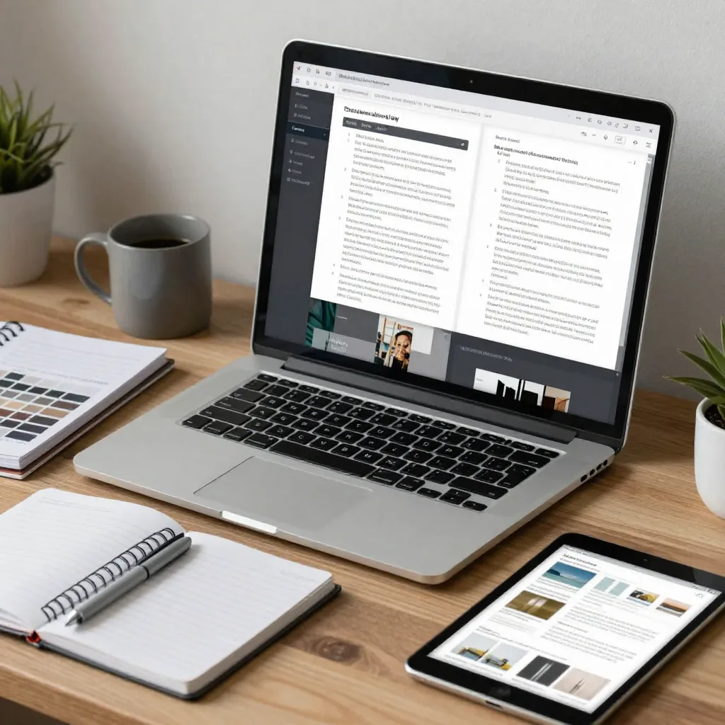 Fiction novel formatting sample